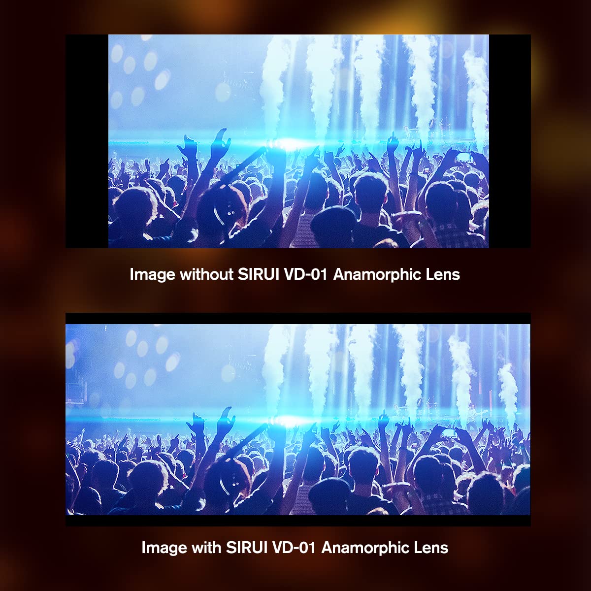 SIRUI VD-01 Anamorphic Lens 1.33x for Smartphones - Cinema Lens, Anamorph, Single Size, Enhance Your Mobile Filmmaking